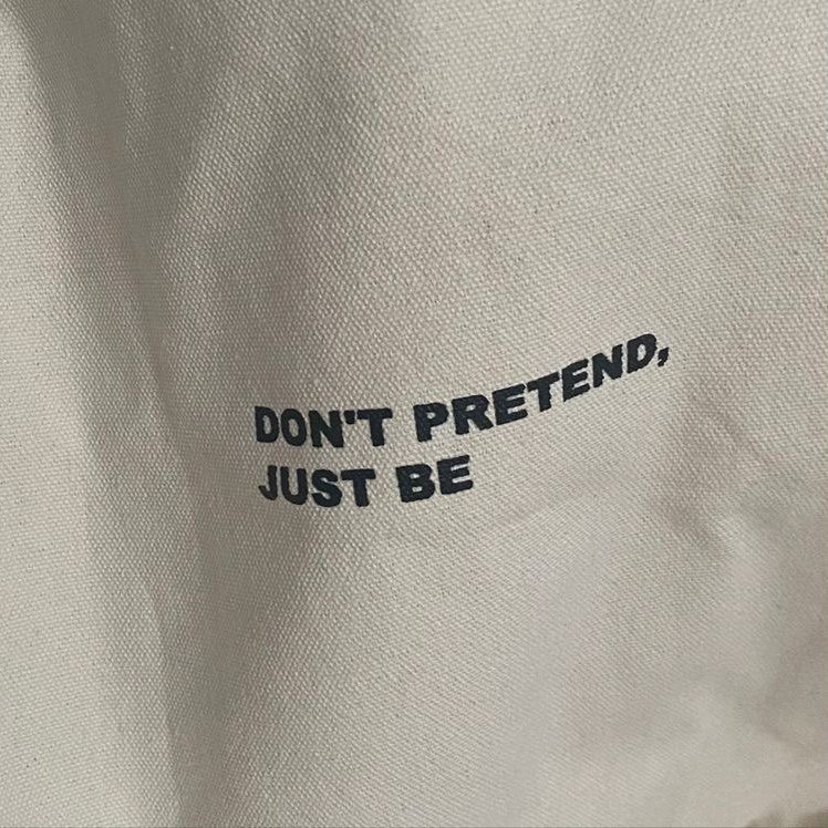 If you want it, don’t pretend you don’t